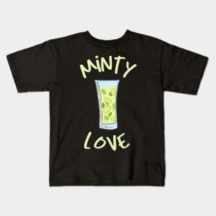 Love Is Mint, Mint Is Love Kids T-Shirt